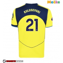 Moške Nogometnih dresov Tottenham Hotspur Dejan Kulusevski #21 Tretji 2025-26 Kratki rokavi